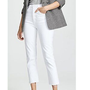 Agolde Hi Rise Straight Riley Crop Jeans